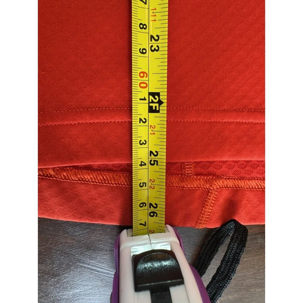 The North Face Sweater Men Small Red Long Sleeve 1/4 Zip Polyester